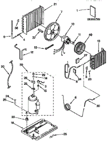 Unit parts for Kenmore Heat Pump System 106.8790519 (1068790519, 106 8790519) from AppliancePartsPros.com