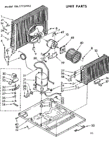 Unit Parts parts for Kenmore Heat Pump System 106.7772991Z (1067772991Z, 106 7772991Z) from AppliancePartsPros.com