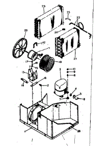 Refrigeration System & Air Handling Parts parts for Kenmore Heat Pump System 253.66902 (25366902, 253 66902) from AppliancePartsPros.com
