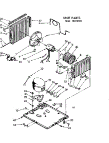 Unit Parts parts for Kenmore Heat Pump System 106.7781070 (1067781070, 106 7781070) from AppliancePartsPros.com