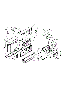 Air Flow Parts parts for Kenmore Heat Pump System 106.69160 (10669160, 106 69160) from AppliancePartsPros.com