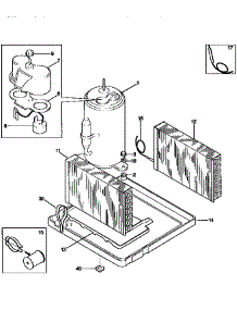 Compressor parts for Kenmore Heat Pump System 253.9750990 (2539750990, 253 9750990) from AppliancePartsPros.com