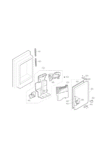 Ice Maker Part parts for Kenmore Refrigerator 795.70329312 (79570329312, 795 70329312) from AppliancePartsPros.com