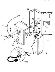 Control Panel parts for Kenmore Heat Pump System 253.9750990 (2539750990, 253 9750990) from AppliancePartsPros.com