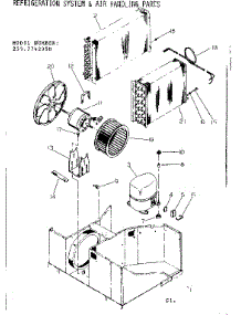 Refrigeration System & Air Handling Parts parts for Kenmore Heat Pump System 253.7742950 (2537742950, 253 7742950) from AppliancePartsPros.com