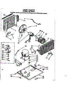 Unit Parts parts for Kenmore Heat Pump System 106.7791541 (1067791541, 106 7791541) from AppliancePartsPros.com