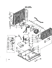Unit Parts parts for Kenmore Heat Pump System 106.7782191 (1067782191, 106 7782191) from AppliancePartsPros.com