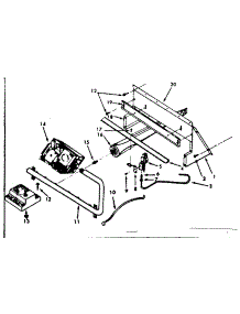 Gas Burners And Manifold parts for Kenmore Furnace 867.764252 (867764252, 867 764252) from AppliancePartsPros.com
