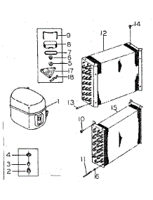 Refrigeration System parts for Kenmore Heat Pump System 253.71435 (25371435, 253 71435) from AppliancePartsPros.com