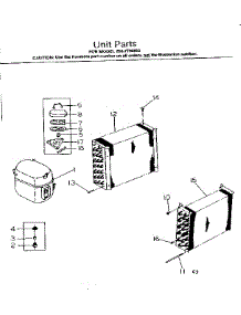 Unit Parts parts for Kenmore Heat Pump System 253.7796092 (2537796092, 253 7796092) from AppliancePartsPros.com