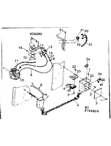 Wiring parts for Kenmore Furnace 867.768835 (867768835, 867 768835) from AppliancePartsPros.com