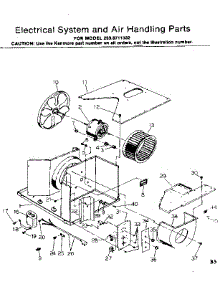 Electrical System & Air Handling Parts parts for Kenmore Heat Pump System 253.8711332 (2538711332, 253 8711332) from AppliancePartsPros.com