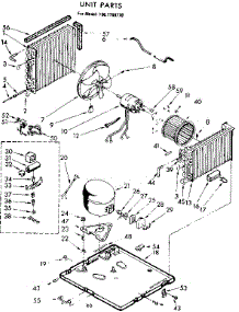 Unit Parts parts for Kenmore Heat Pump System 106.7790770 (1067790770, 106 7790770) from AppliancePartsPros.com