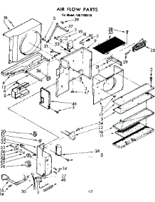 Air Flow Parts parts for Kenmore Heat Pump System 106.7790770 (1067790770, 106 7790770) from AppliancePartsPros.com