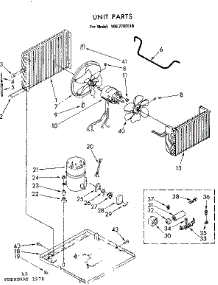 Unit Parts parts for Kenmore Heat Pump System 106.7780510 (1067780510, 106 7780510) from AppliancePartsPros.com