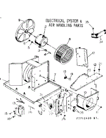 Electrical System & Air Handling Parts parts for Kenmore Heat Pump System 253.7741410 (2537741410, 253 7741410) from AppliancePartsPros.com