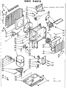 Unit Parts parts for Kenmore Heat Pump System 106.71150 (10671150, 106 71150) from AppliancePartsPros.com