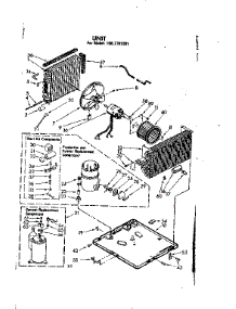 Unit Parts parts for Kenmore Heat Pump System 106.7781291 (1067781291, 106 7781291) from AppliancePartsPros.com