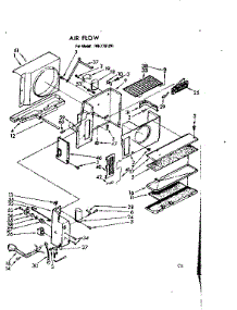 Air Flow Parts parts for Kenmore Heat Pump System 106.7781291 (1067781291, 106 7781291) from AppliancePartsPros.com