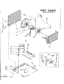 Unit Parts parts for Kenmore Heat Pump System 106.7760410 (1067760410, 106 7760410) from AppliancePartsPros.com