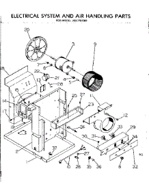 Electrical System & Air Handling Parts parts for Kenmore Heat Pump System 253.7751360 (2537751360, 253 7751360) from AppliancePartsPros.com