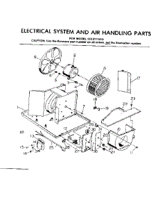 Electrical System & Air Handling Parts parts for Kenmore Heat Pump System 253.8711410 (2538711410, 253 8711410) from AppliancePartsPros.com