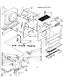 Air Flow Parts parts for Kenmore Heat Pump System 106.7751070 (1067751070, 106 7751070) from AppliancePartsPros.com