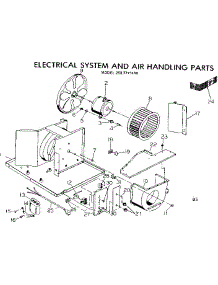 Electrical System And Air Handling Parts parts for Kenmore Heat Pump System 253.7771410 (2537771410, 253 7771410) from AppliancePartsPros.com