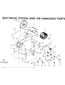 Electrical System And Air Handling Parts parts for Kenmore Heat Pump System 253.7791060 (2537791060, 253 7791060) from AppliancePartsPros.com