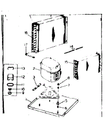 Unit Parts parts for Kenmore Heat Pump System 253.69090 (25369090, 253 69090) from AppliancePartsPros.com