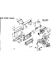 Air Flow Parts parts for Kenmore Heat Pump System 106.67070 (10667070, 106 67070) from AppliancePartsPros.com