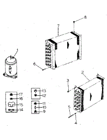 Unit Parts parts for Kenmore Heat Pump System 253.8753112 (2538753112, 253 8753112) from AppliancePartsPros.com