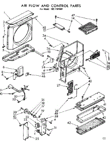 Air Flow And Control Parts parts for Kenmore Heat Pump System 106.7781881 (1067781881, 106 7781881) from AppliancePartsPros.com