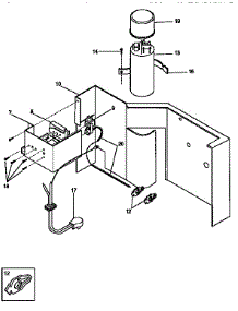Control Panel parts for Kenmore Heat Pump System 253.9750695A (2539750695A, 253 9750695A) from AppliancePartsPros.com