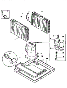 Compressor parts for Kenmore Heat Pump System 253.9750695A (2539750695A, 253 9750695A) from AppliancePartsPros.com