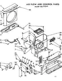 Air Flow And Control Parts parts for Kenmore Heat Pump System 106.7772191 (1067772191, 106 7772191) from AppliancePartsPros.com