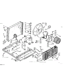 Unit Parts parts for Kenmore Heat Pump System 106.70171 (10670171, 106 70171) from AppliancePartsPros.com
