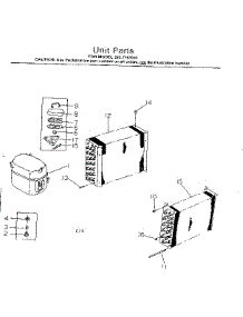 Unit Parts parts for Kenmore Heat Pump System 253.7793090 (2537793090, 253 7793090) from AppliancePartsPros.com