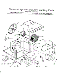 Electrical System & Air Handling Parts parts for Kenmore Heat Pump System 253.7793090 (2537793090, 253 7793090) from AppliancePartsPros.com