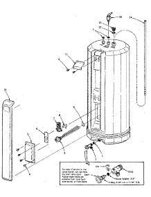 Replacement Parts Mdl 312300 parts for Kenmore Water Heater 449.312300 (449312300, 449 312300) from AppliancePartsPros.com