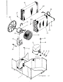 Refrigeration System And Air Handling Parts parts for Kenmore Heat Pump System 253.7742411 (2537742411, 253 7742411) from AppliancePartsPros.com