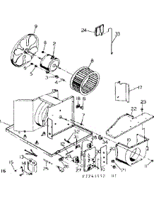 Electrical System And Air Handling Parts parts for Kenmore Heat Pump System 253.7741452 (2537741452, 253 7741452) from AppliancePartsPros.com
