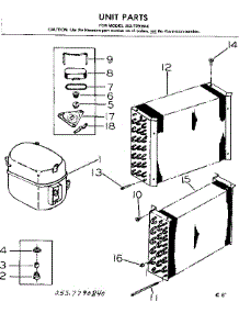 Unit Parts parts for Kenmore Heat Pump System 253.7790840 (2537790840, 253 7790840) from AppliancePartsPros.com