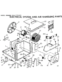Electrical System And Air Handling Parts parts for Kenmore Heat Pump System 253.7781461 (2537781461, 253 7781461) from AppliancePartsPros.com