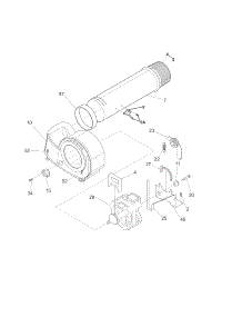 Motor / Fan parts for Kenmore Dryer 417.81122310 (41781122310, 417 81122310) from AppliancePartsPros.com