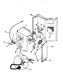 Control Panel parts for Kenmore Heat Pump System 253.9753112 (2539753112, 253 9753112) from AppliancePartsPros.com