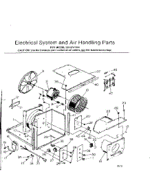 Electrical System And Air Handling Parts parts for Kenmore Heat Pump System 253.8741300 (2538741300, 253 8741300) from AppliancePartsPros.com