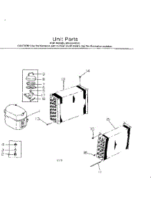 Unit Parts parts for Kenmore Heat Pump System 253.8741300 (2538741300, 253 8741300) from AppliancePartsPros.com