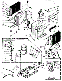 Unit Parts parts for Kenmore Heat Pump System 106.7750650 (1067750650, 106 7750650) from AppliancePartsPros.com
