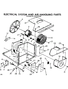Electrical System And Air Handling Parts parts for Kenmore Heat Pump System 253.7797060 (2537797060, 253 7797060) from AppliancePartsPros.com